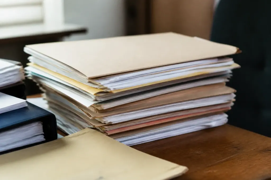 Dossier administratif et documents officiels de dissolution